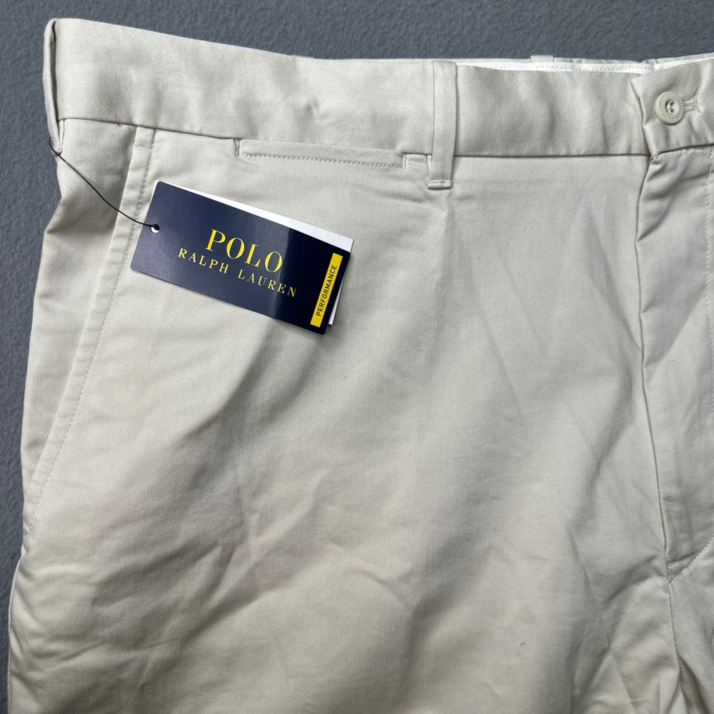Polo Ralph Lauren Golf Tailored Fit Shorts Mens 42 Sand Performance Stretch NWT